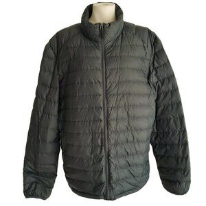 HEATKEEP Puffer Jacket Real Down Filled Super Lightweight Techwear Size L